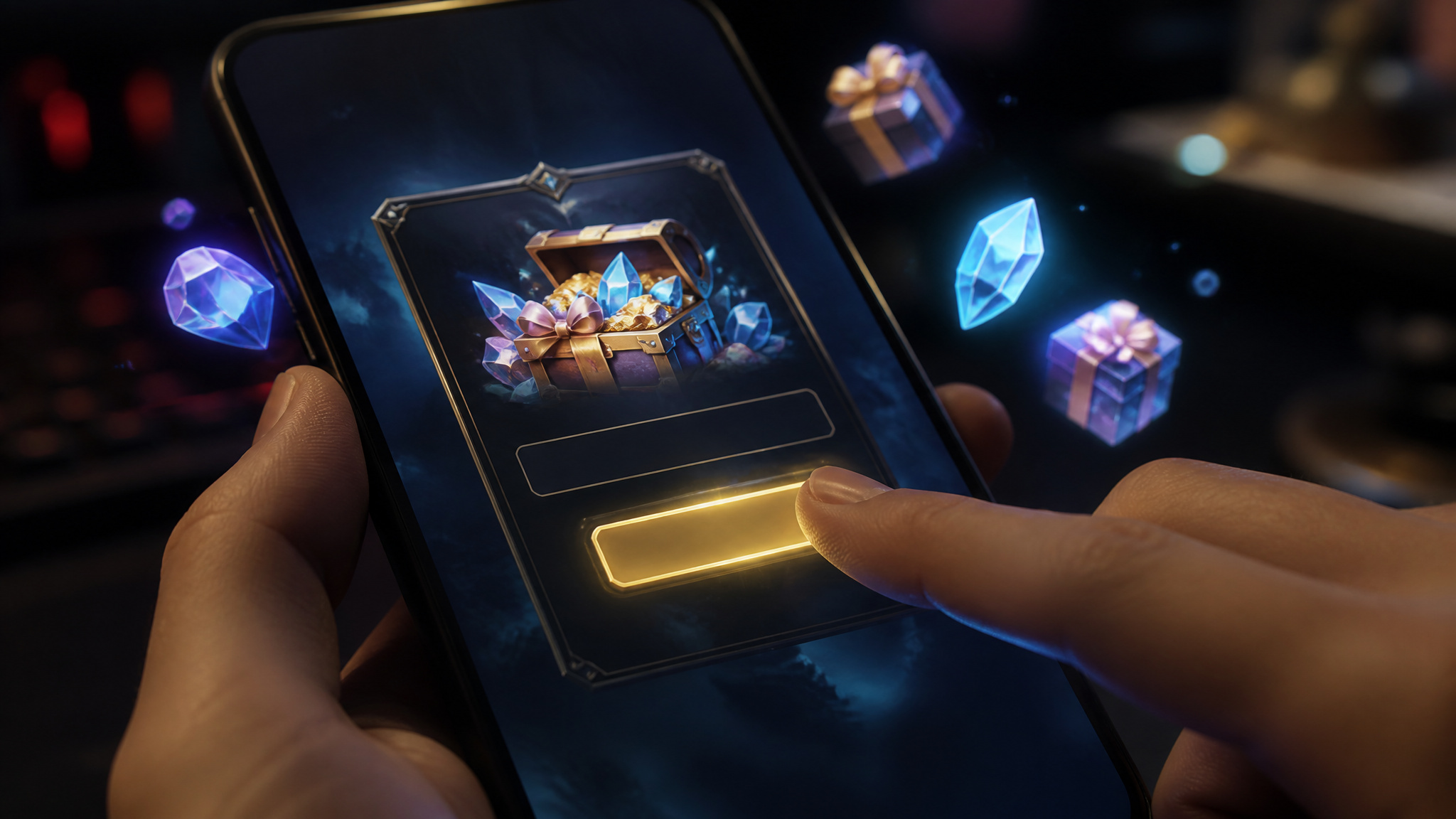 Cookie Run Kingdom Codes Not Expired: Full List Ranked by Value 2 Player redeeming a Cookie Run Kingdom code on a smartphone with holographic rewards