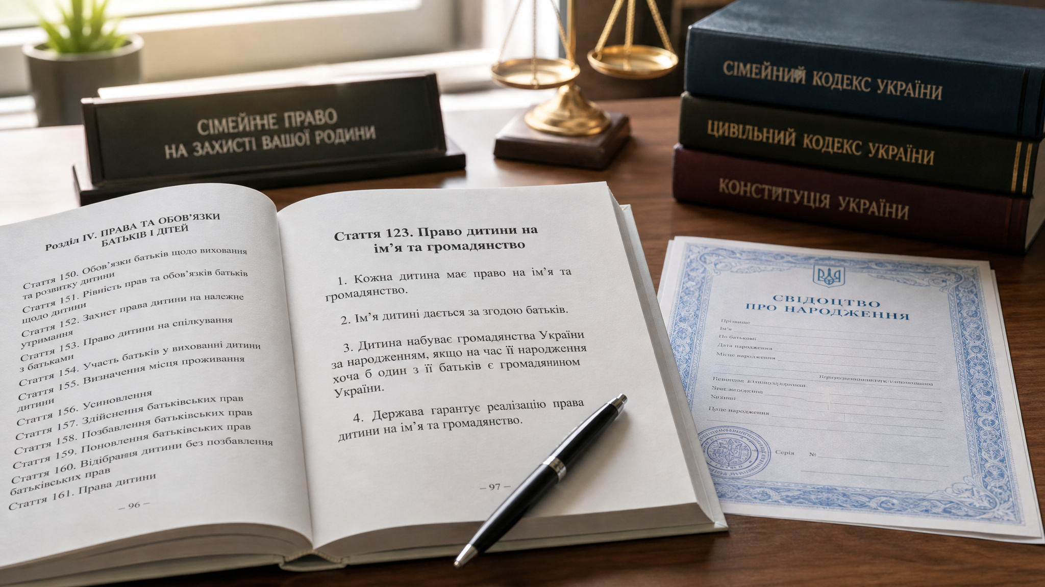 Ukraine Surrogacy Ban: Fact-Checking the Rumors 2 Article 123 of Ukraine's Family Code with birth certificate showing surrogacy parental rights