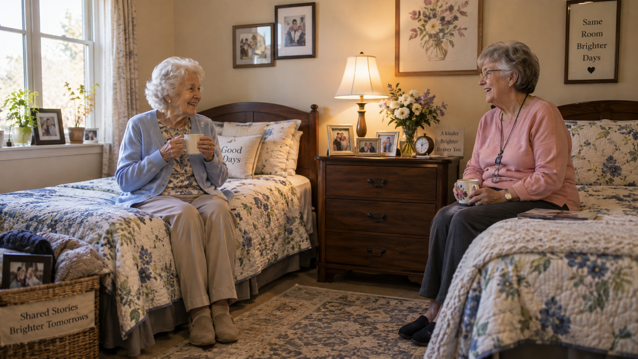 What to Look for in a Memory Care Facility: 10 Questions From a Family Who's Been There 3 Shared companion room in a memory care community where two residents are matched for compatibility