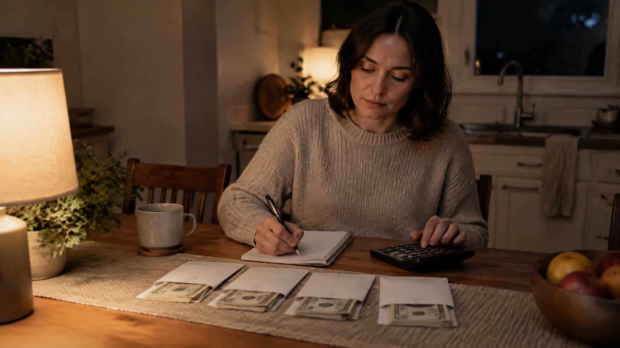 Dancer tracking savings at home, planning finances against a known career end date